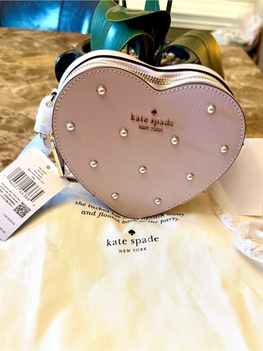 NWT Kate Spade New York Love Shack Heart Crossbody Bag